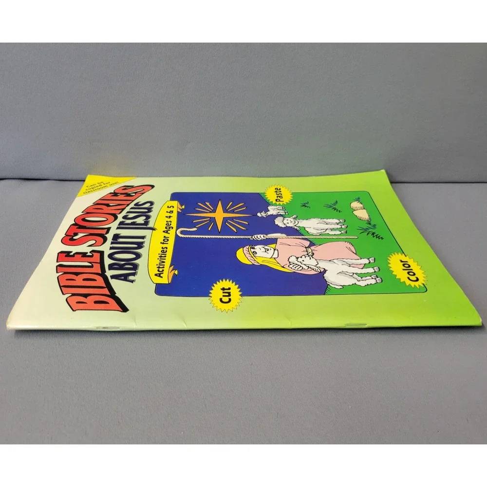 Bible Stories about Jesus Activities Book by Darlene Hoffa 1995 Paperback Kids - Picture 5 of 16